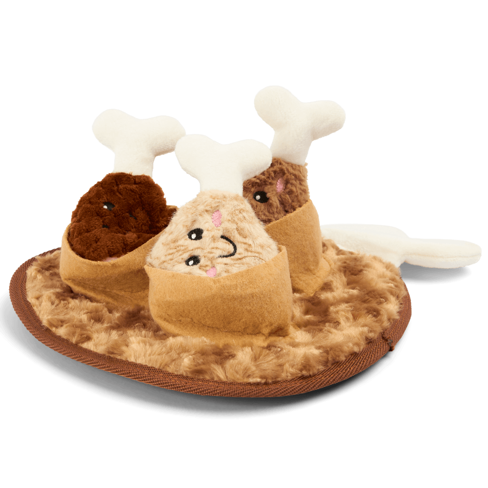 Snuffle Mat Dog Toy Chicken Drumstick Style