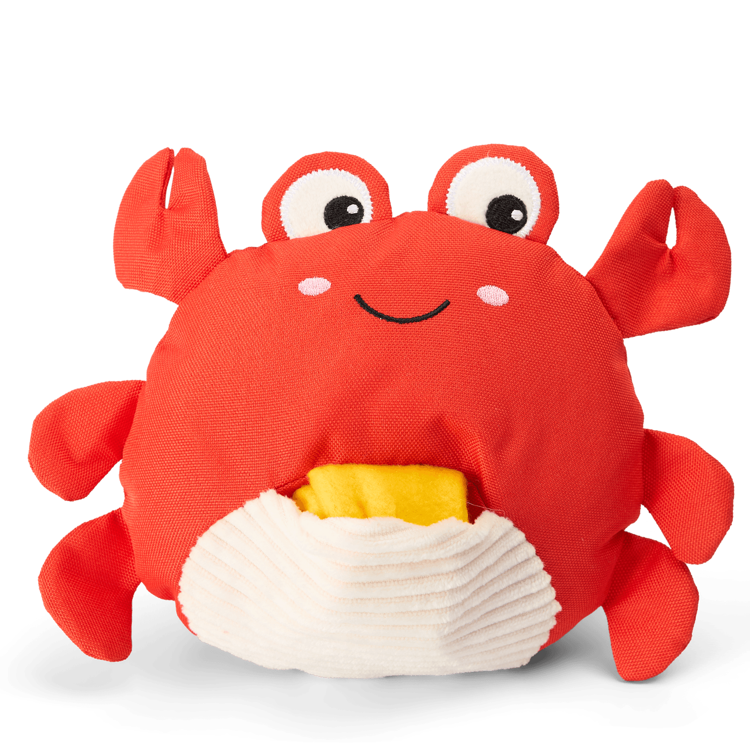 Summer Crab Snuffle Roll Up Dog Foraging Toy