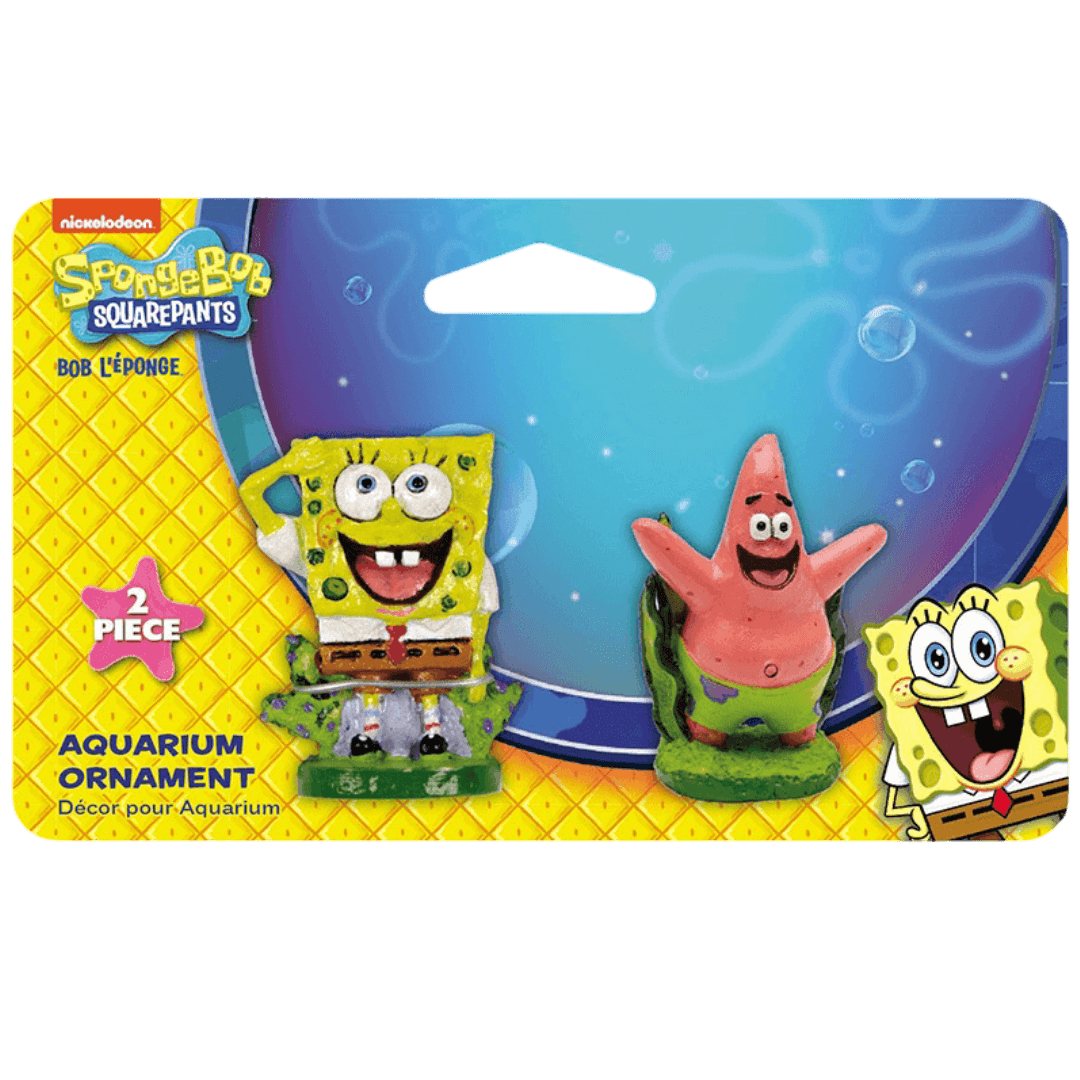 Spongebob And Patrick Mini On Card