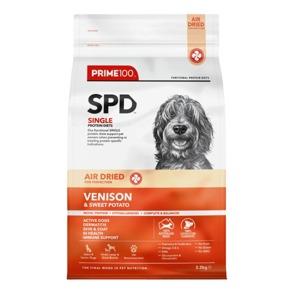 Prime100 SPD Venison & Sweet Potato Air Dried Dog Food