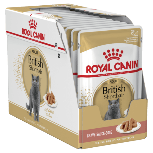 British Shorthair Adult Wet Cat Food Pouches