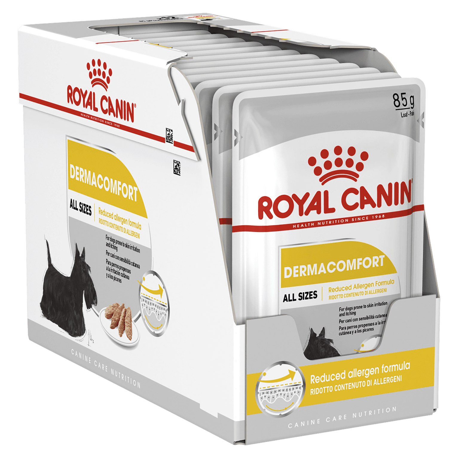Royal Canin Dermacomfort Loaf Adult Wet Dog Food Pouches