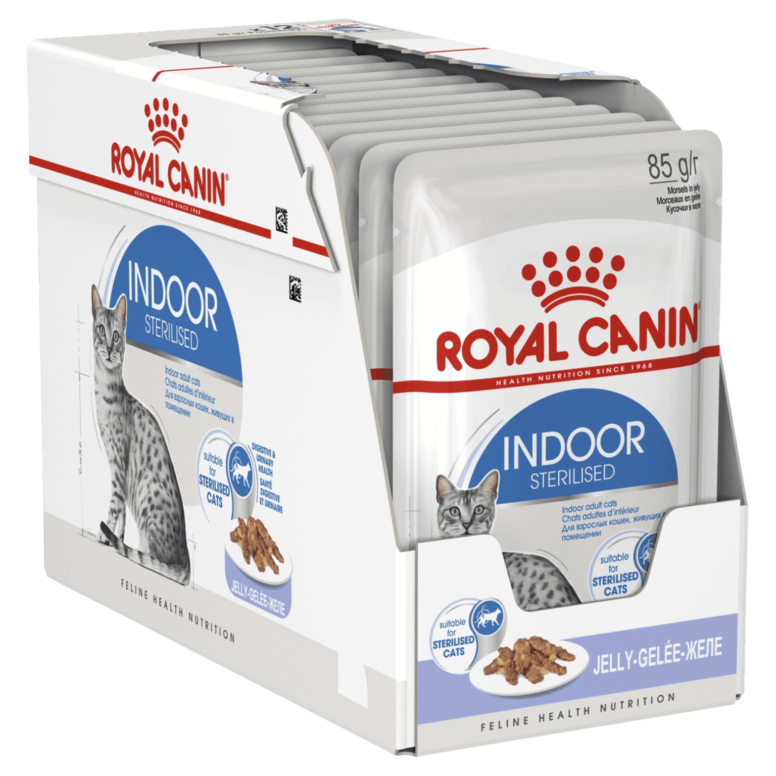 Indoor Adult Jelly Wet Cat Food Pouches