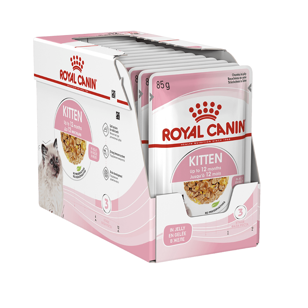 Kitten Instinctive Jelly Wet Cat Food Pouches