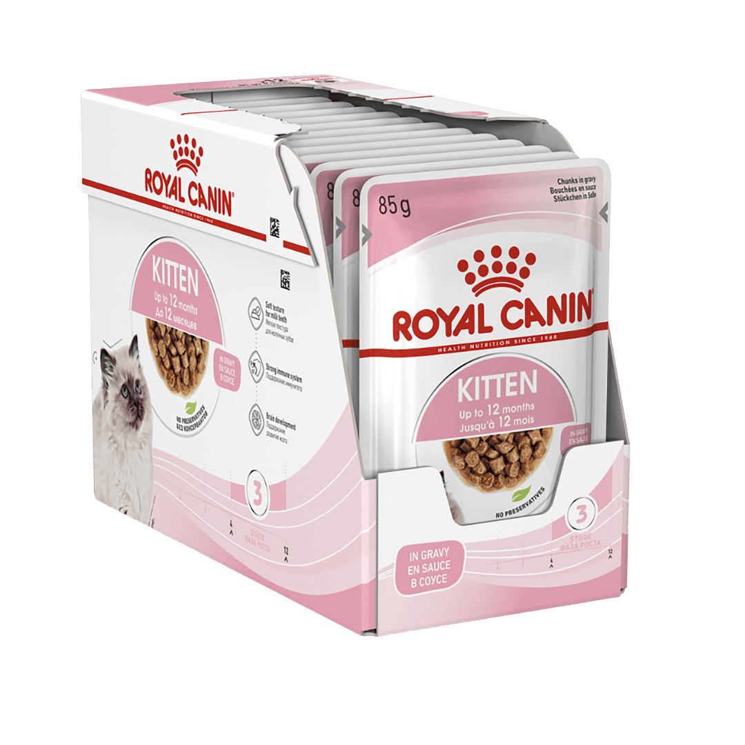 Kitten Instinctive Gravy Wet Cat Food Pouches