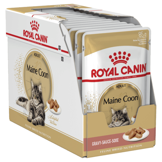 Maine Coon Adult Wet Cat Food Pouches