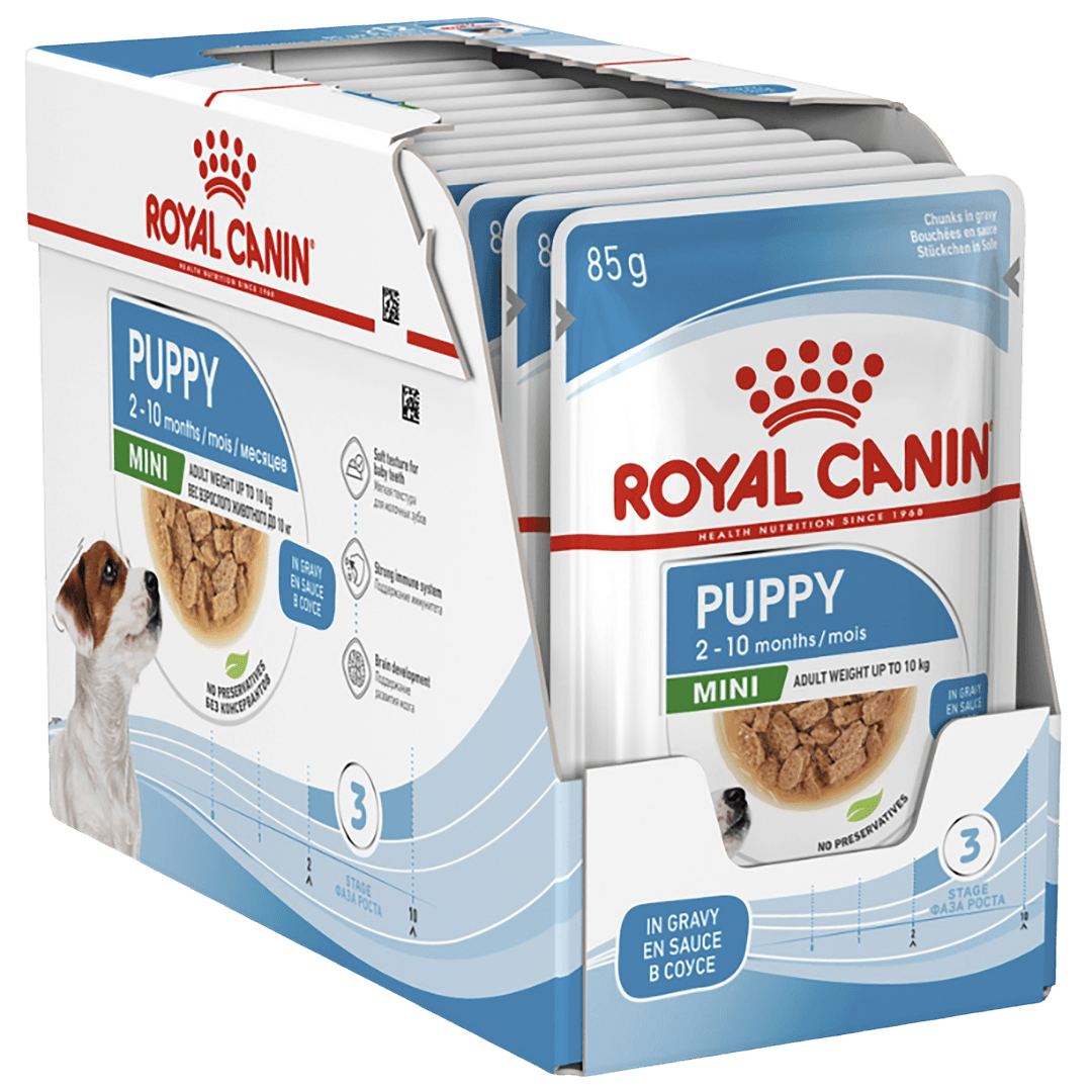 Mini Puppy Wet Dog Food Pouches