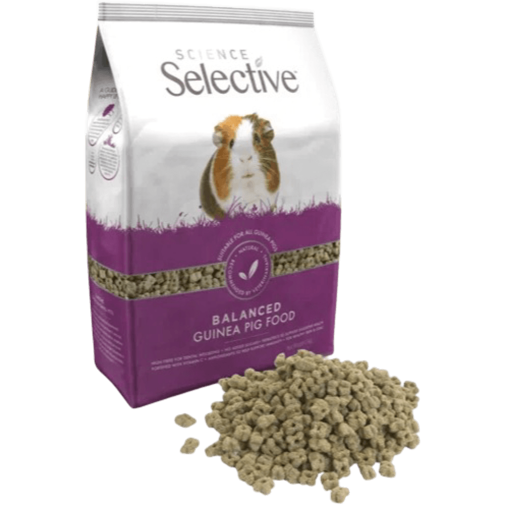 Balanced Adult Guinea Pig Pellet Food With Vitamin C