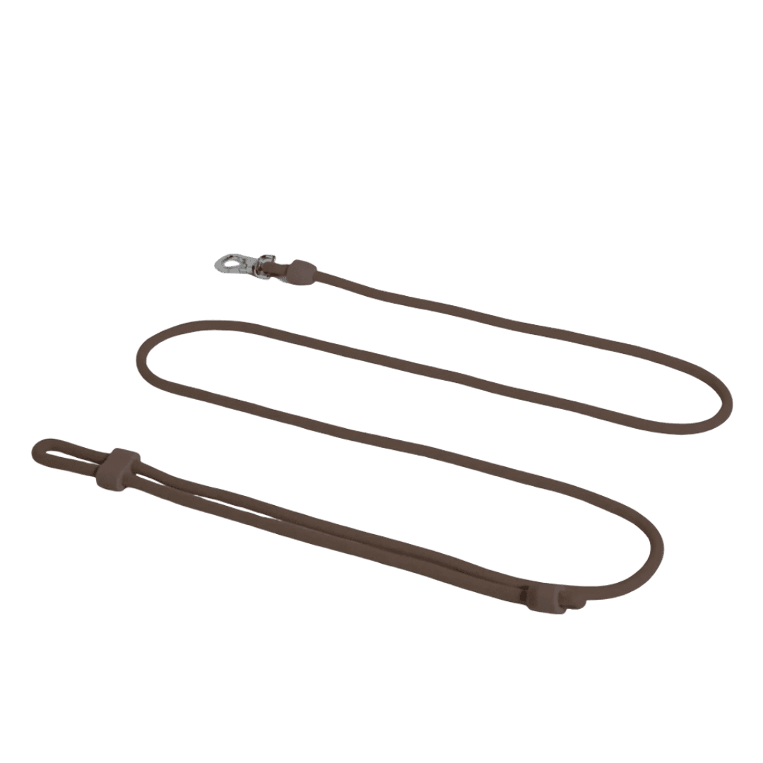 Hands Free Dog Lead in Cocoa Brown