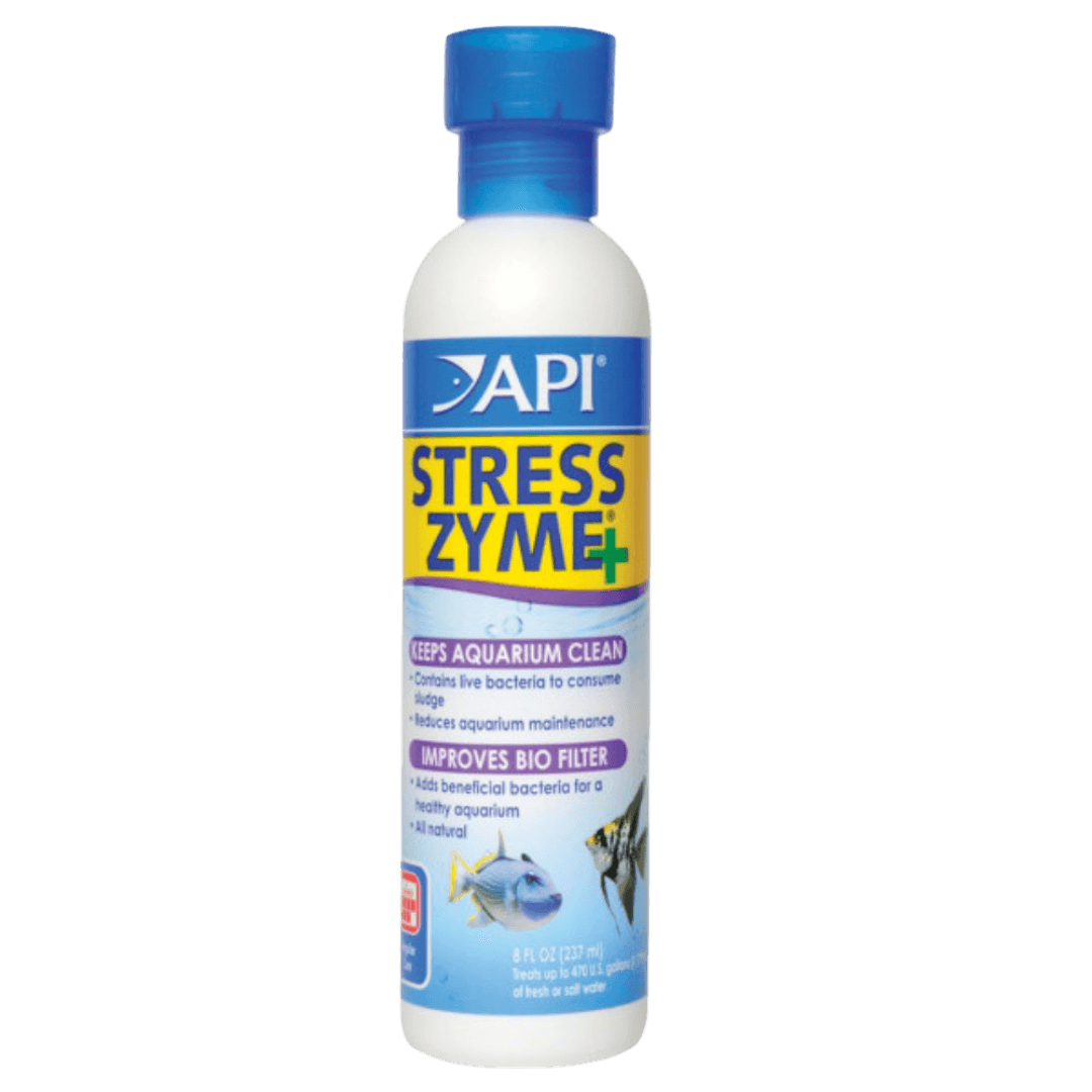 Stress Zyme Freshwater And Saltwater Aquarium Water Cleaner