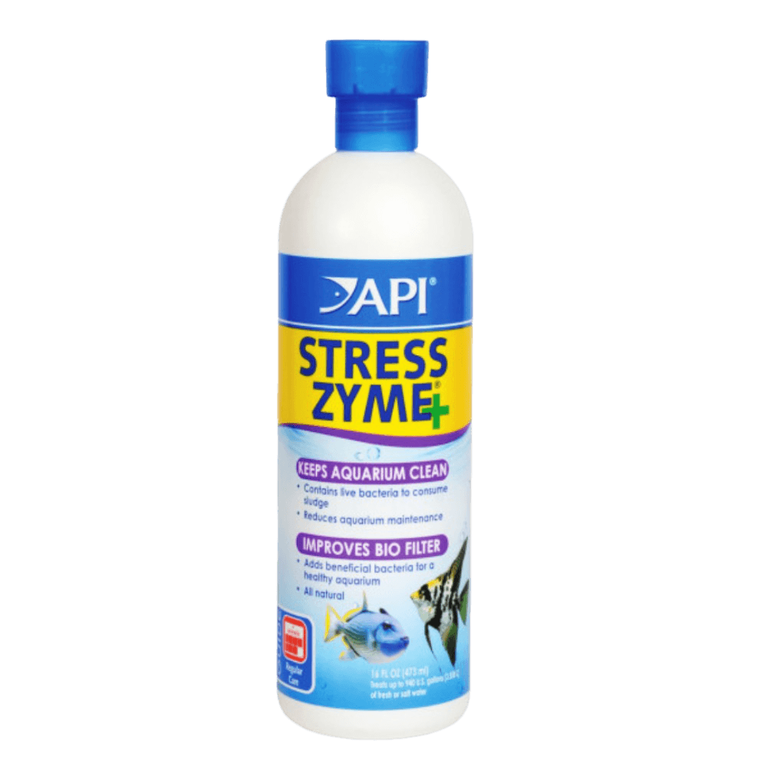 Api Stress Zyme Freshwater And Saltwater Aquarium Water Cleaner