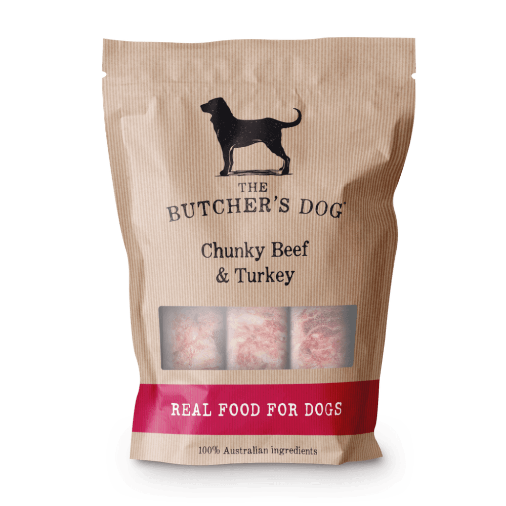 Beef Turkey & Vegetable Adult Raw Frozen Dog Food