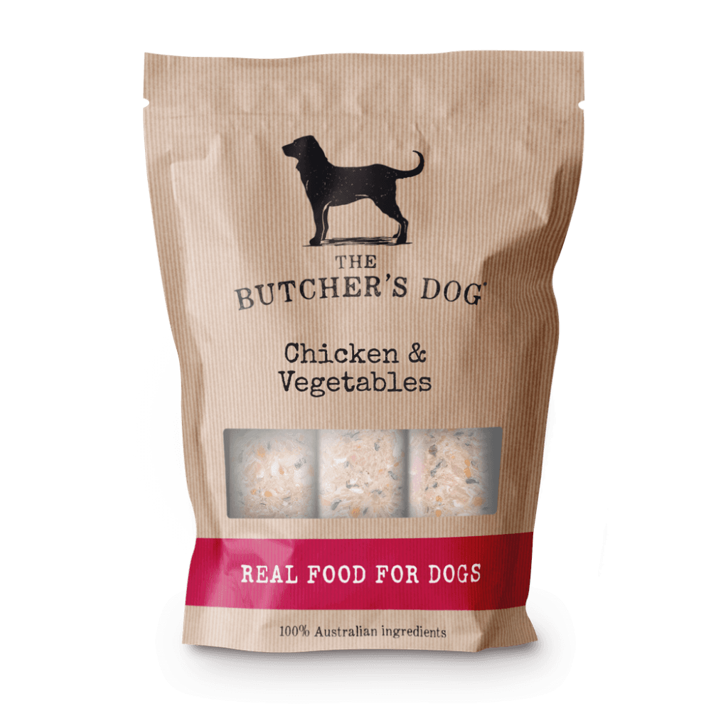 Chicken & Vegetable Adult Frozen Raw Dog Food