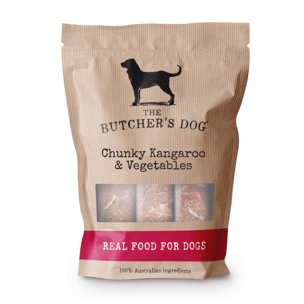 Kangaroo & Vegetable Adult Frozen Raw Dog Food