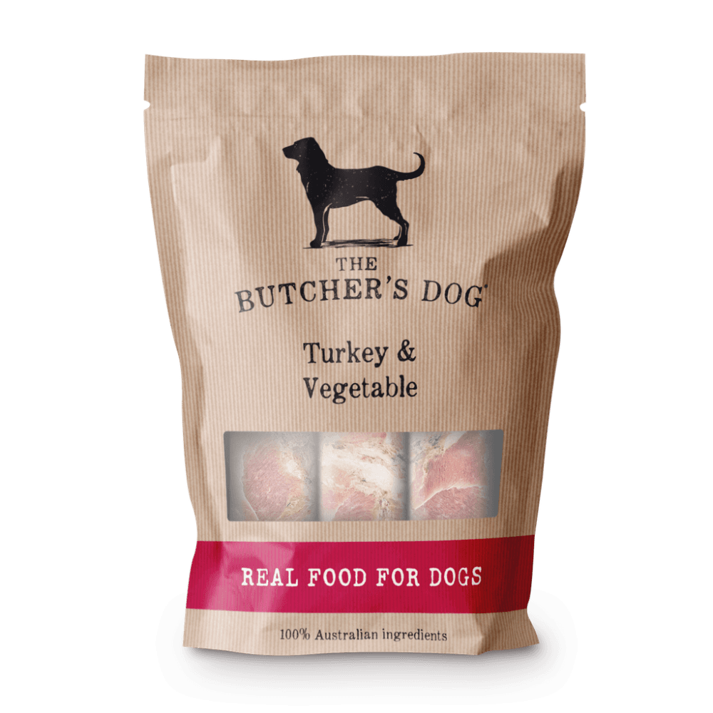 Turkey & Vegetable Adult Frozen Raw Dog Food