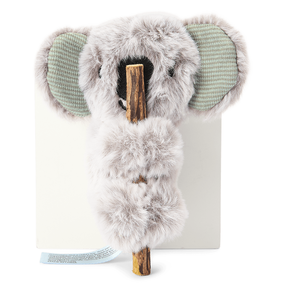 Koala With Silvervine Sticks Cat Toy