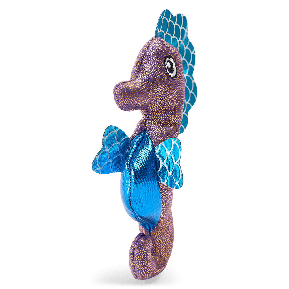 Metallic Seahorse With Catnip Cat Toy