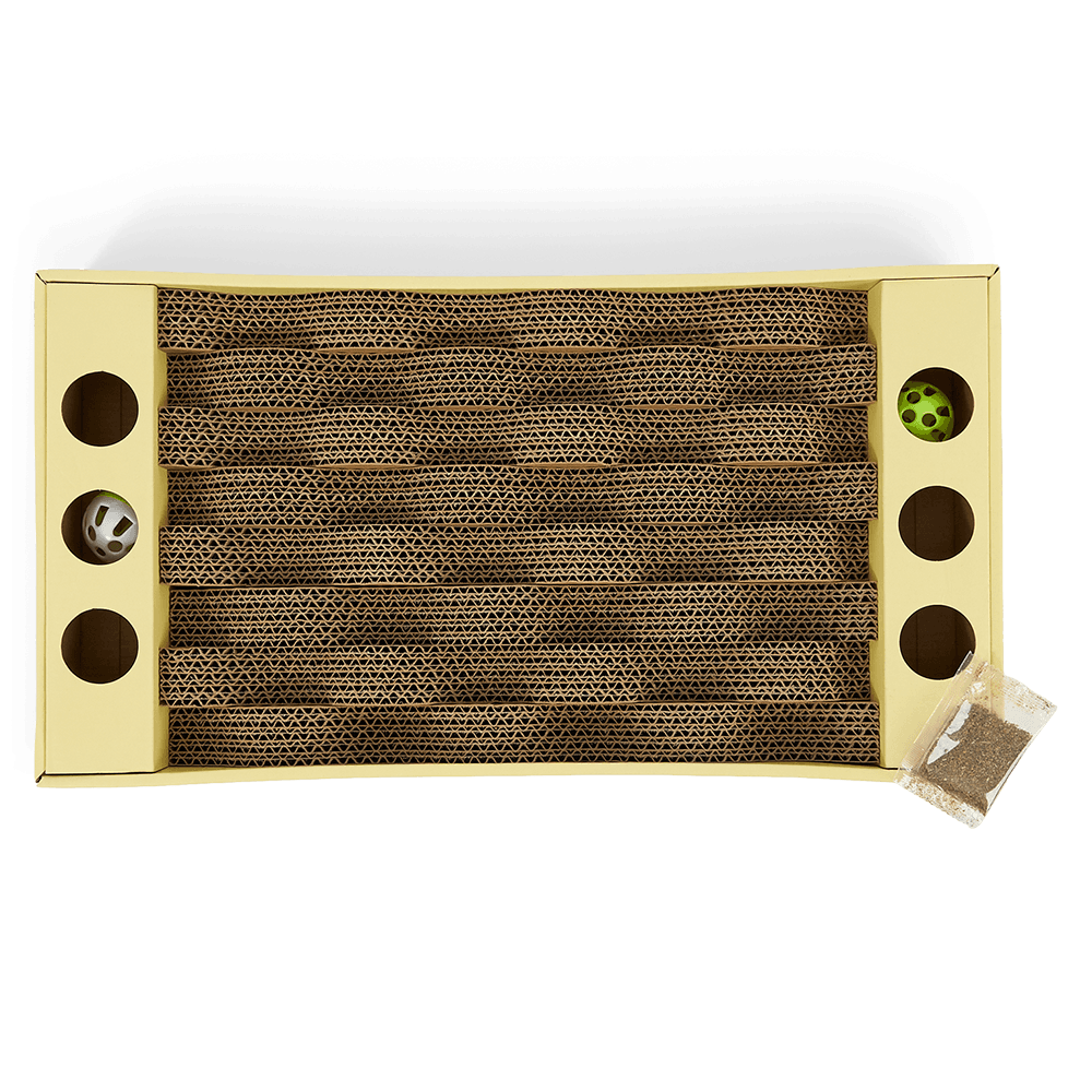 Cat Scratcher Waves With Balls