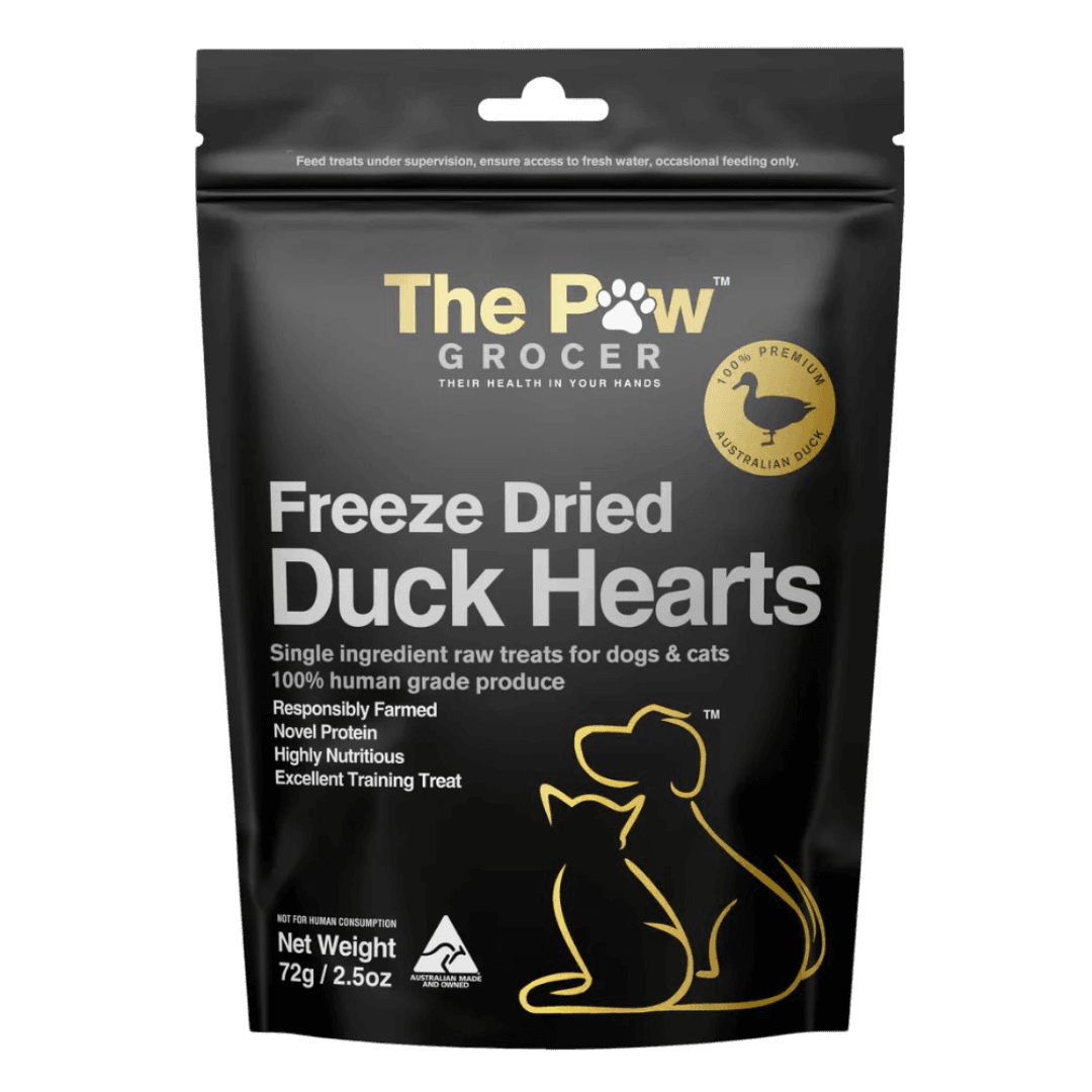 Freeze Dried Duck Heart Dog And Cat Treats