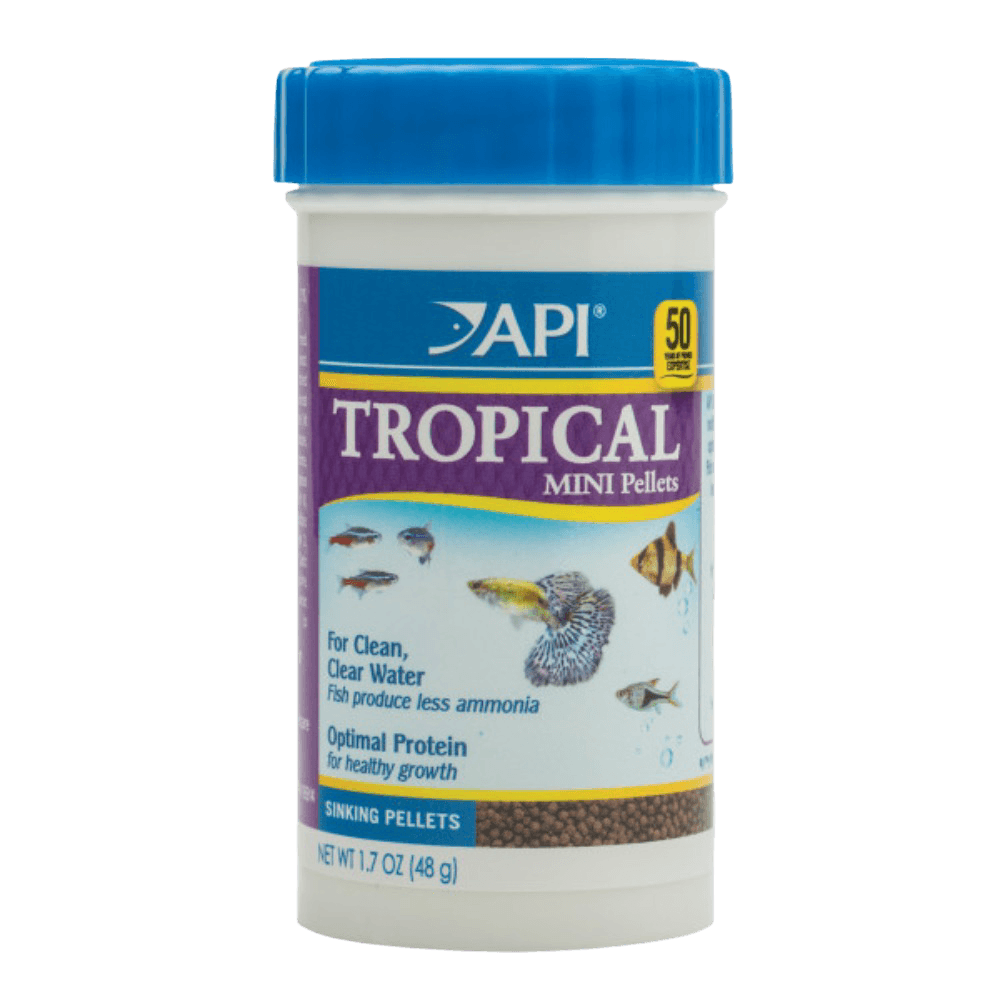 Tropical Mini Pellets Food For Smaller Tropical Community Fish