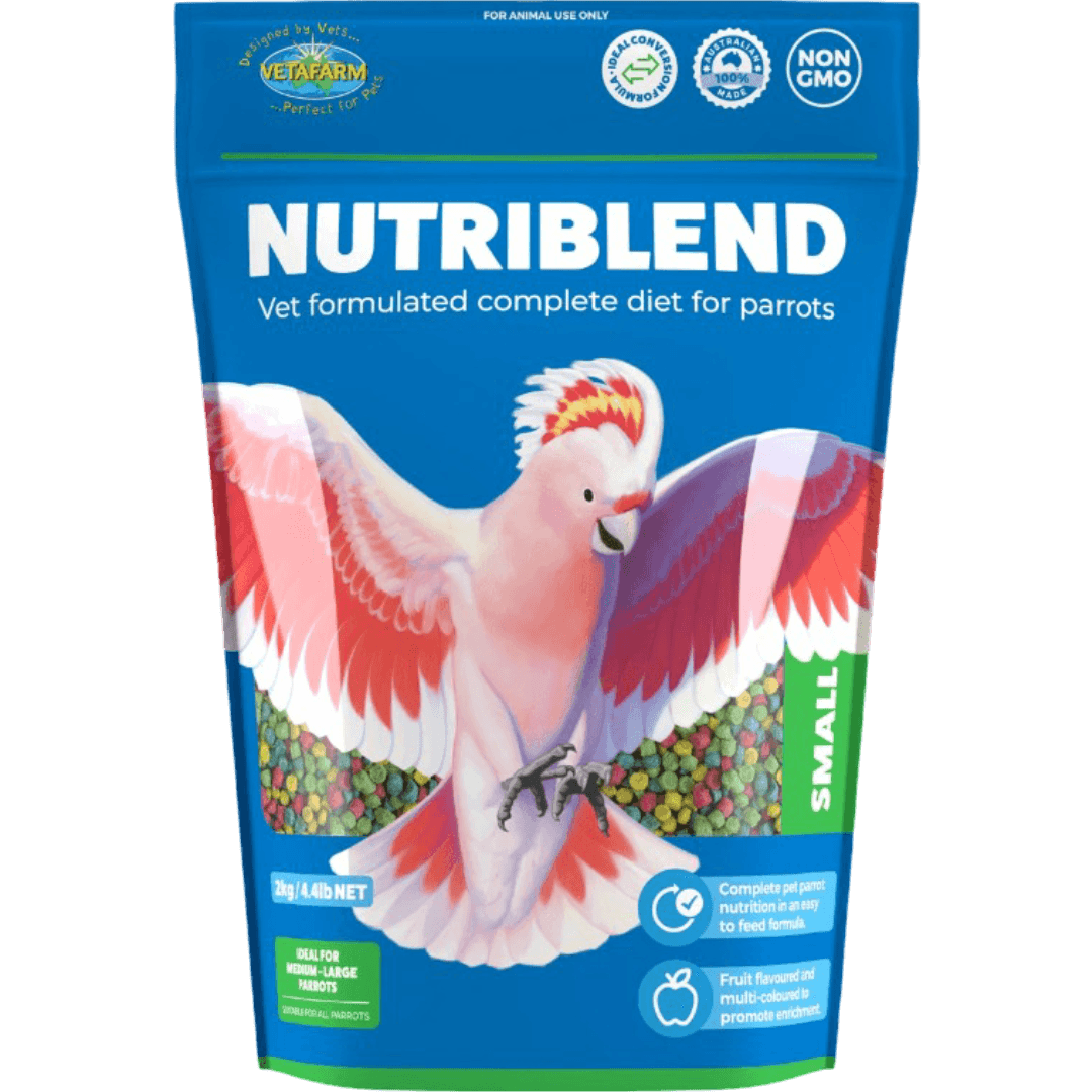 Nutriblend Complete Diet Small Pellets for Parrots