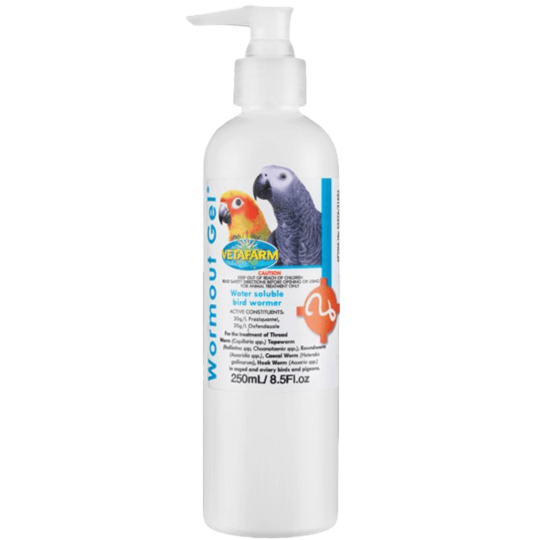 Wormout Gel Worm Control for Caged & Aviary Birds