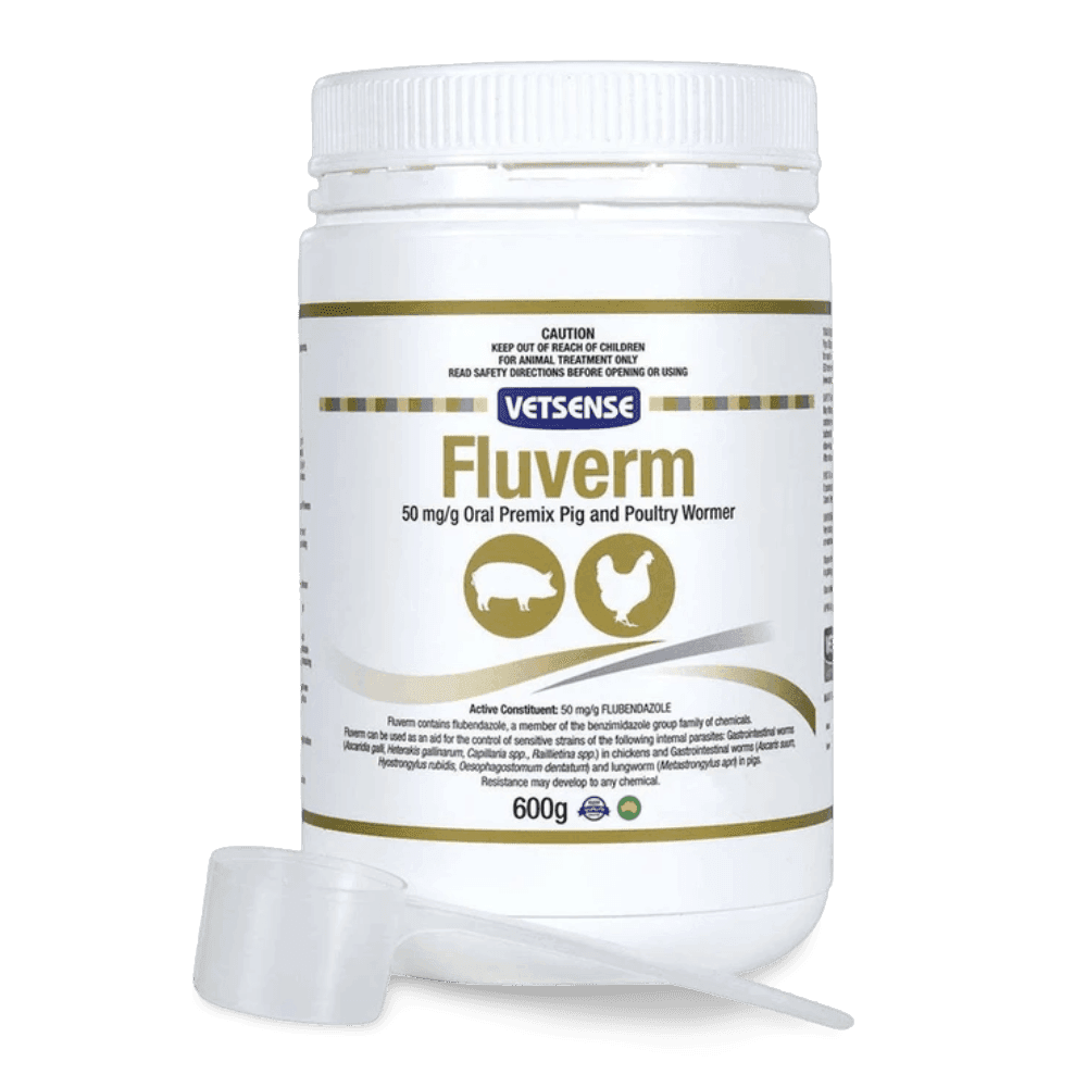Fluverm Oral Premix Pig And Poultry Powdered Wormer