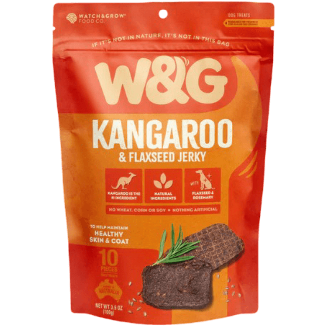 Kangaroo And Flaxseed Jerky Dog Treats