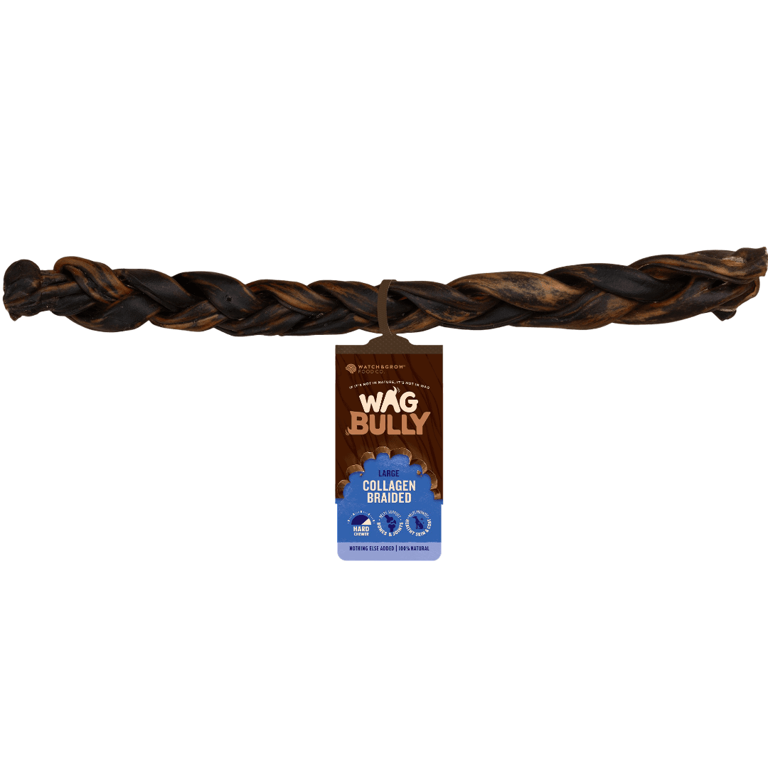 Braided Collagen Stick for Dogs Large