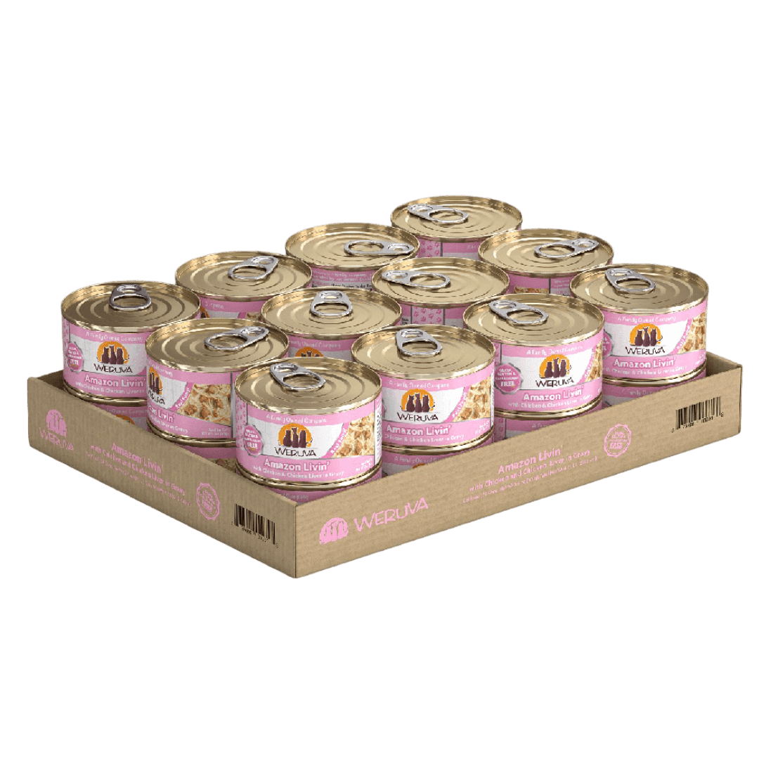 Chicken and Liver in Gravy Grain Free Adult Wet Cat Food Cans