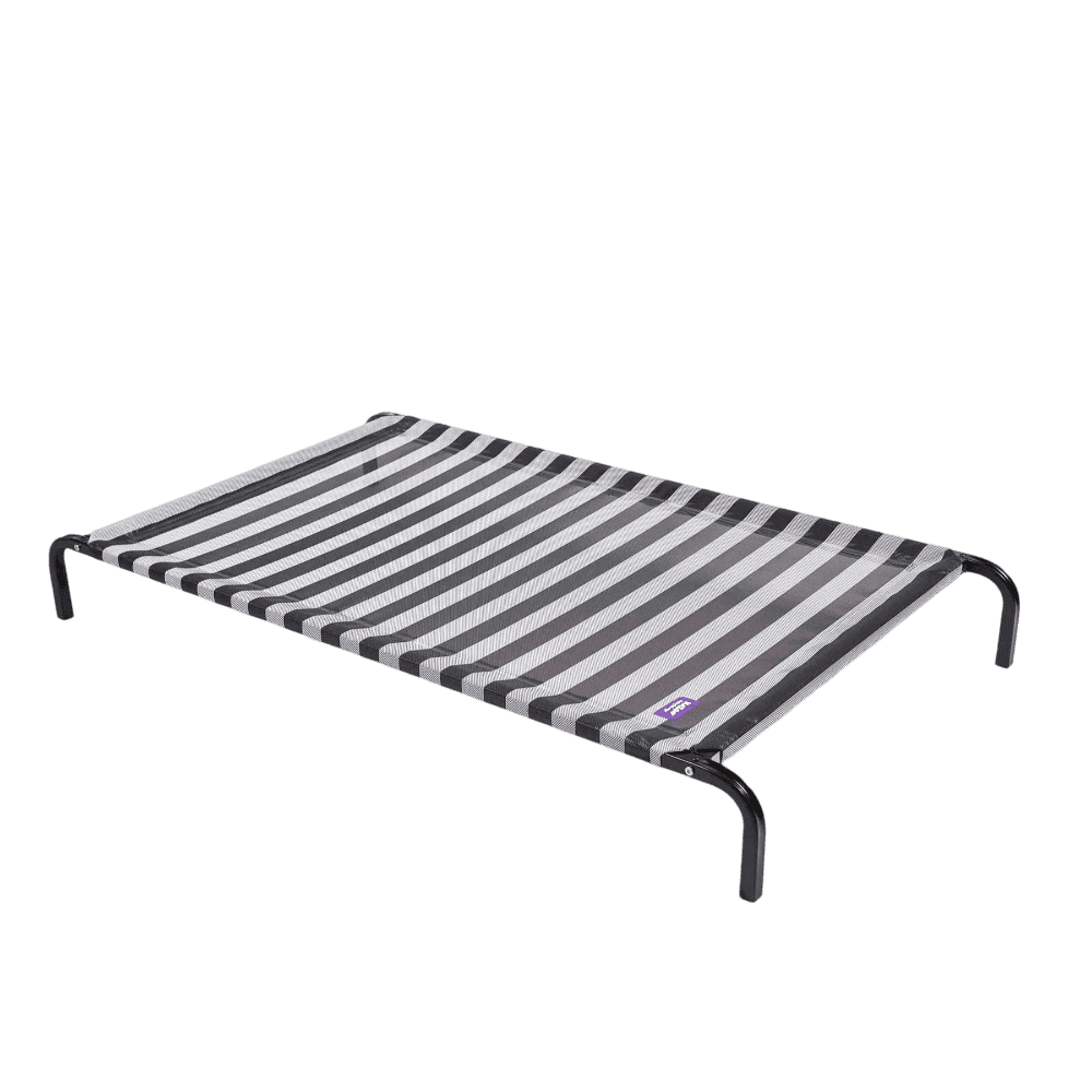 Daydream Outdoor Trampoline Black & White Dog Bed