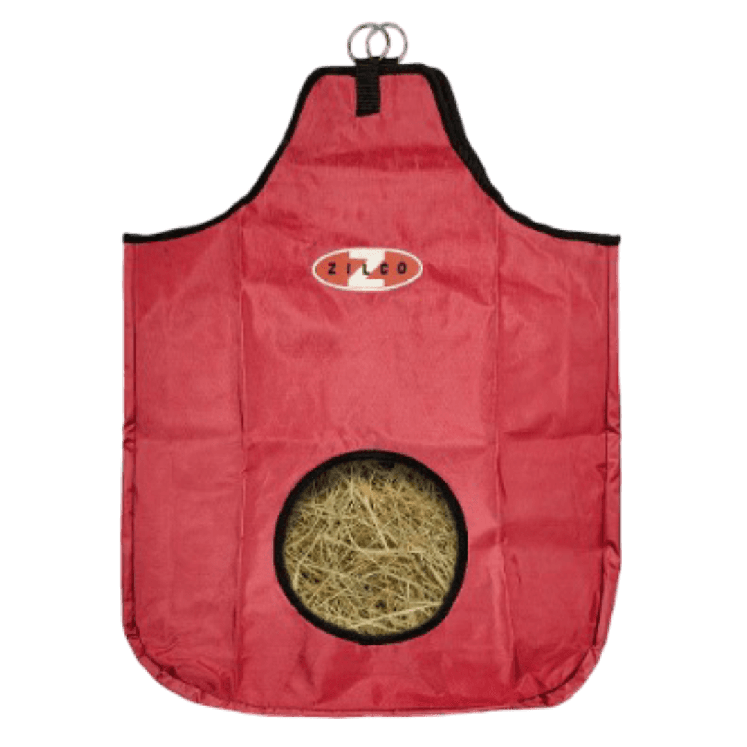 1000D Red Hay Tote Bag For Horses